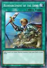 Reinforcement of the Army - RA01-EN051 - Prismatic Collector's Rare - 1st Edition